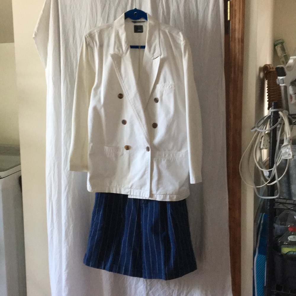 Shorts with blazer